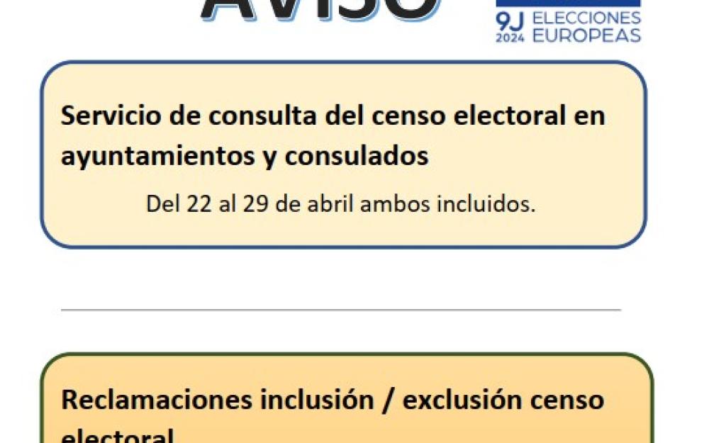 censo electoral